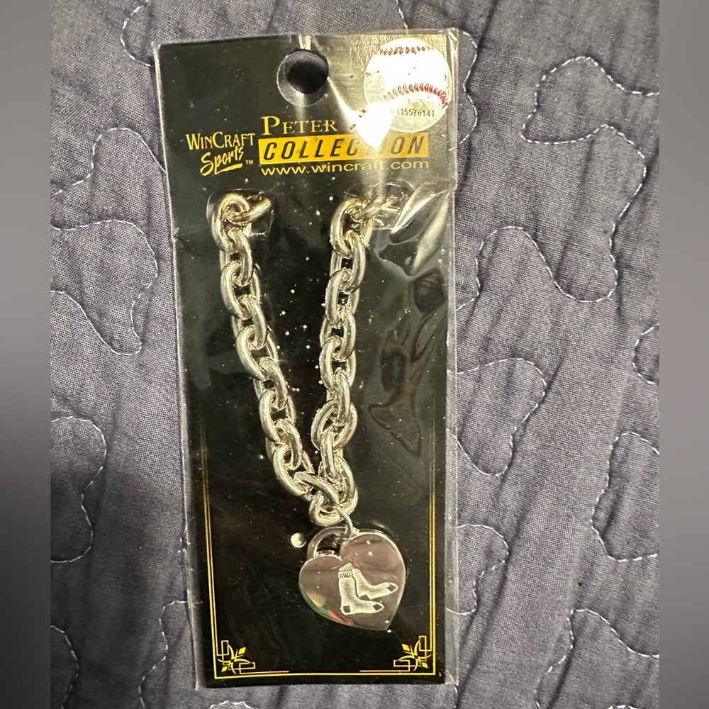 Boston Red Sox charm bracelet